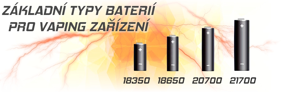 Baterie do e-cigaret | Vaping.cz
