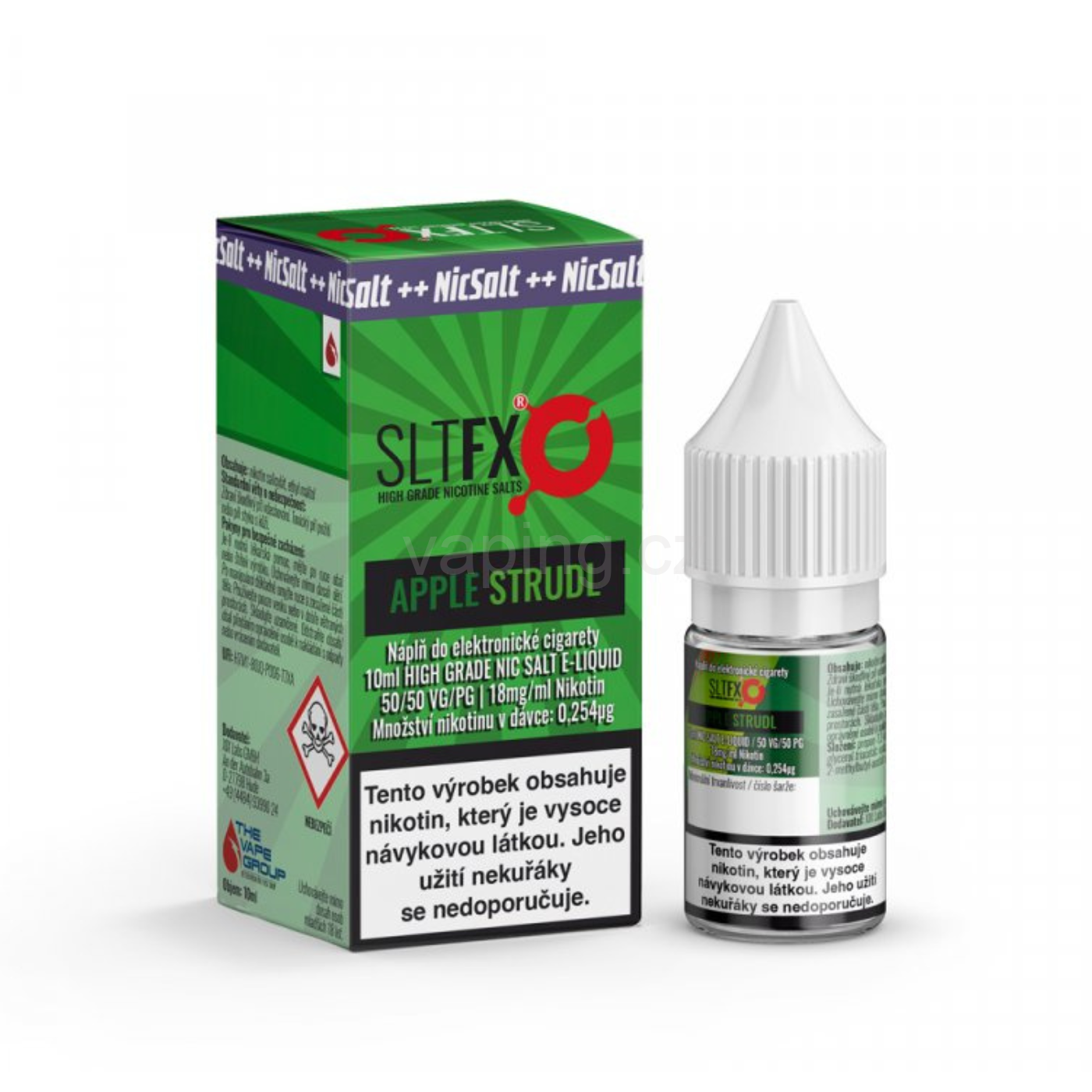 Liquid SLTFX PJ Empire Nic SALT - APPLE STRUDL 18mg (jablečný štrůdl) 10ml