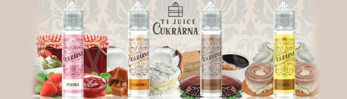 Ti Juice aroma Cukrárna (VĚNEČKY) 60/10ml