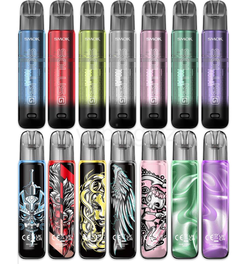 Smok e-cigareta SOLUS G (transparent PINK)  700mAh