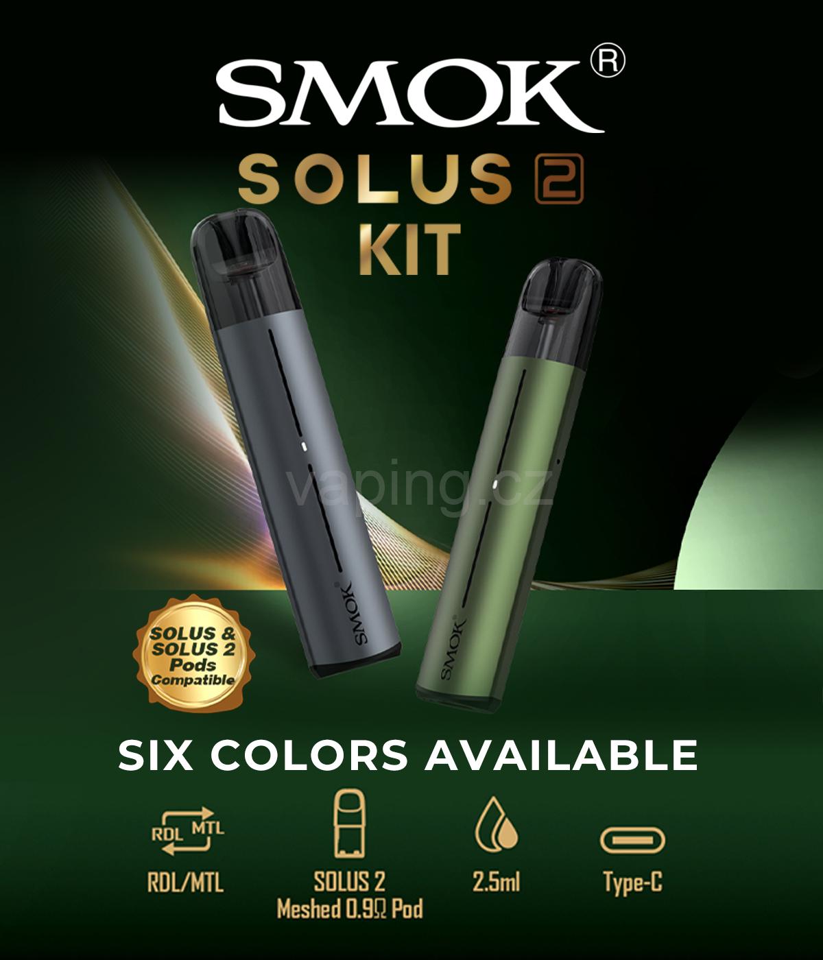 Smok e-cigareta SOLUS 2 (Lake Blue) 700mAh