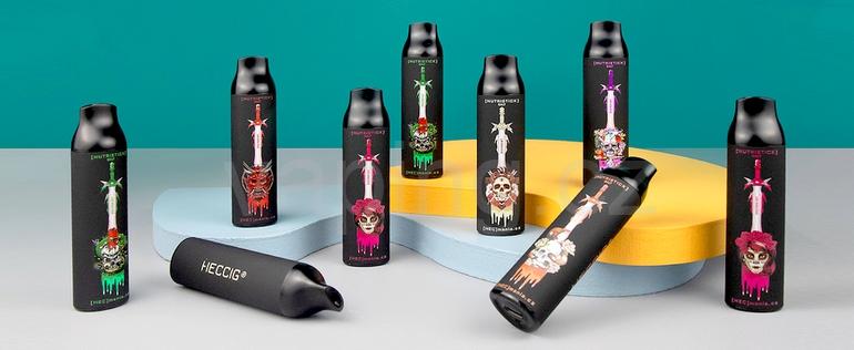 Heccig NUTRISTICK DV2 start kit - PINK LEMONADE (růžová limonáda) 15mg 