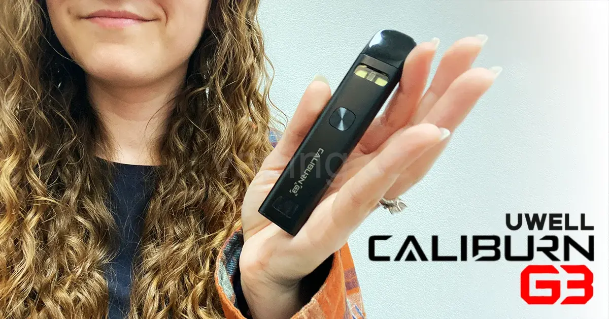 Uwell e-cigareta Caliburn G3 (stříbrná)