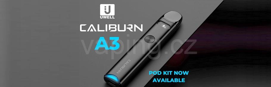 Uwell e-cigareta Caliburn A3 (modrá) 520mAh