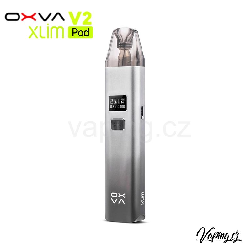 E-cigareta OXVA Xlim V2 (silver black) 900mAh