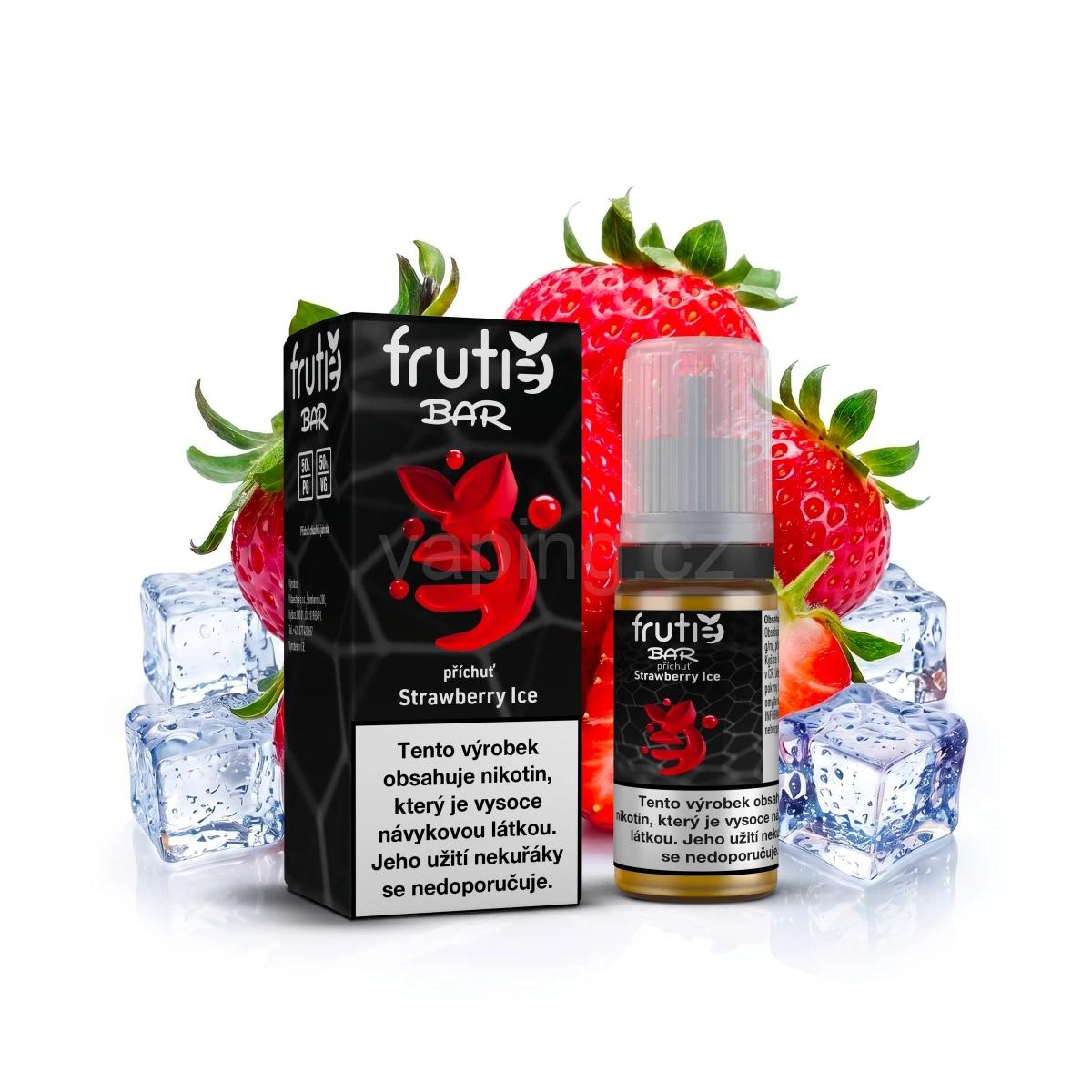 Frutie Bar Salt e-liquid STRAWBERRY ICE (chladivá jahoda) 20mg