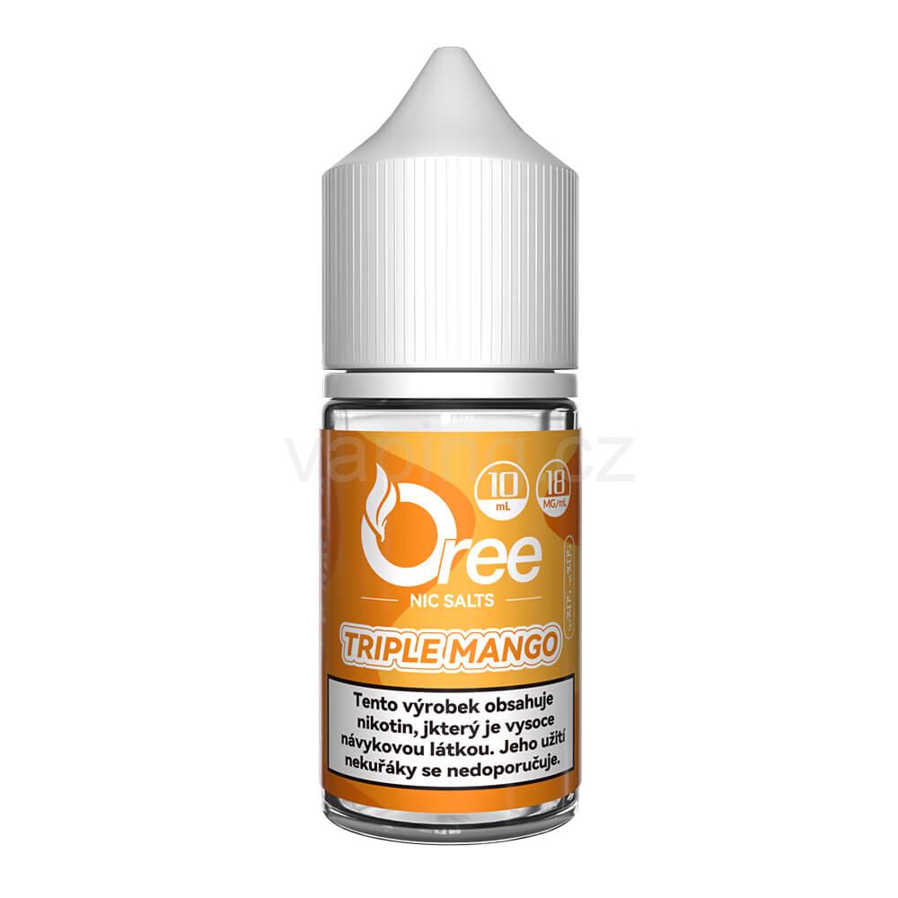 Oree Salt e-liquid 10ml Triple Mango 18mg