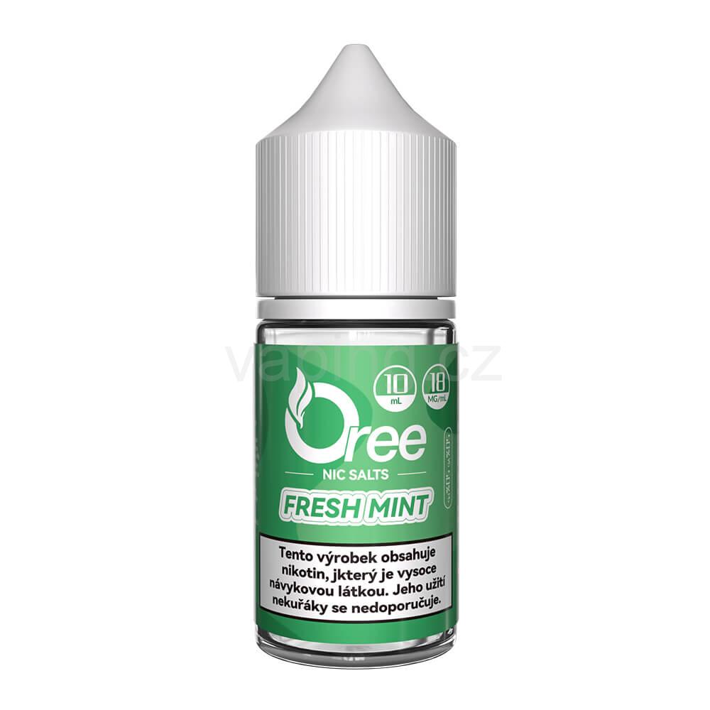 Oree Salt e-liquid 10ml Fresh Mint 18mg
