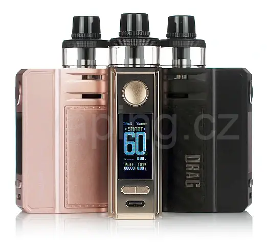 Voopoo DRAG E60 - Set (Black) 2550mAh