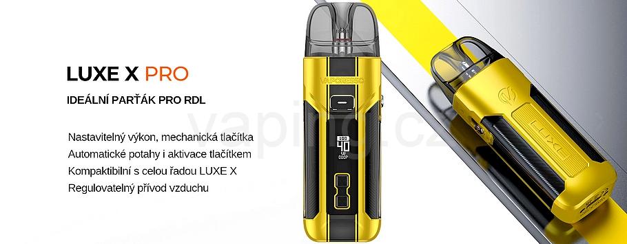 Vaporesso LUXE X PRO (černá) 1500mAh