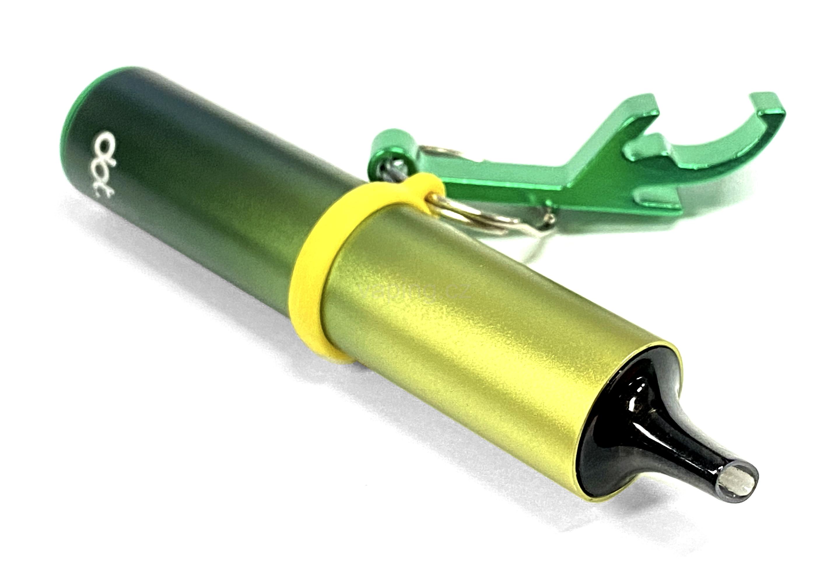 Silikonový kroužek pro šňůrky (žlutá) 13mm