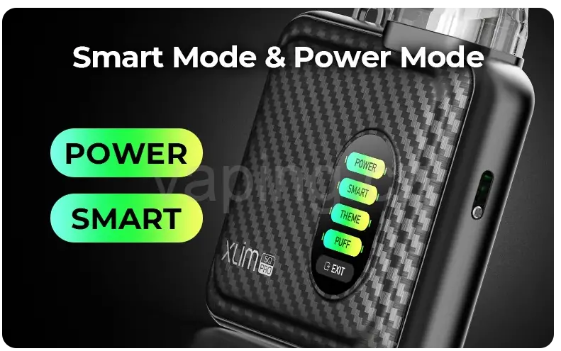 E-cigareta OXVA Xlim SQ PRO (black leather) 1200mAh