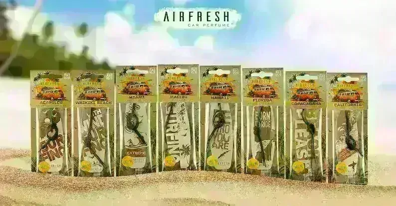 Airfresh Atlantic Collection - Vůně do auta MALIBU 1ks