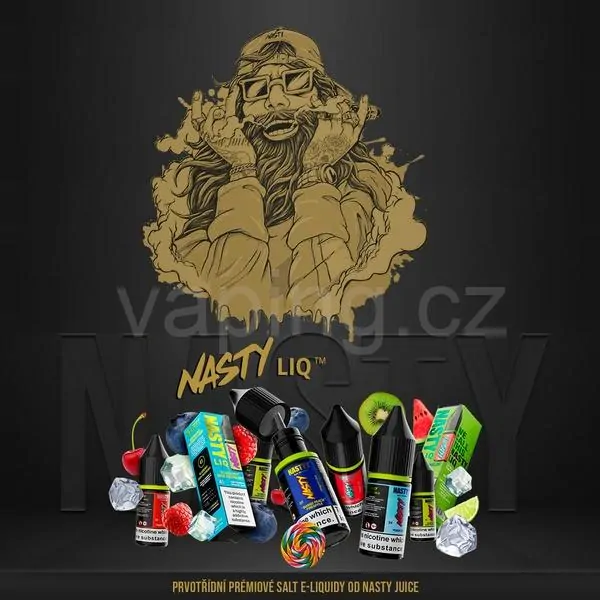 Nasty Liq Salt STRAWBERRY RASPBERRY 20mg (jahoda a malina) 10ml