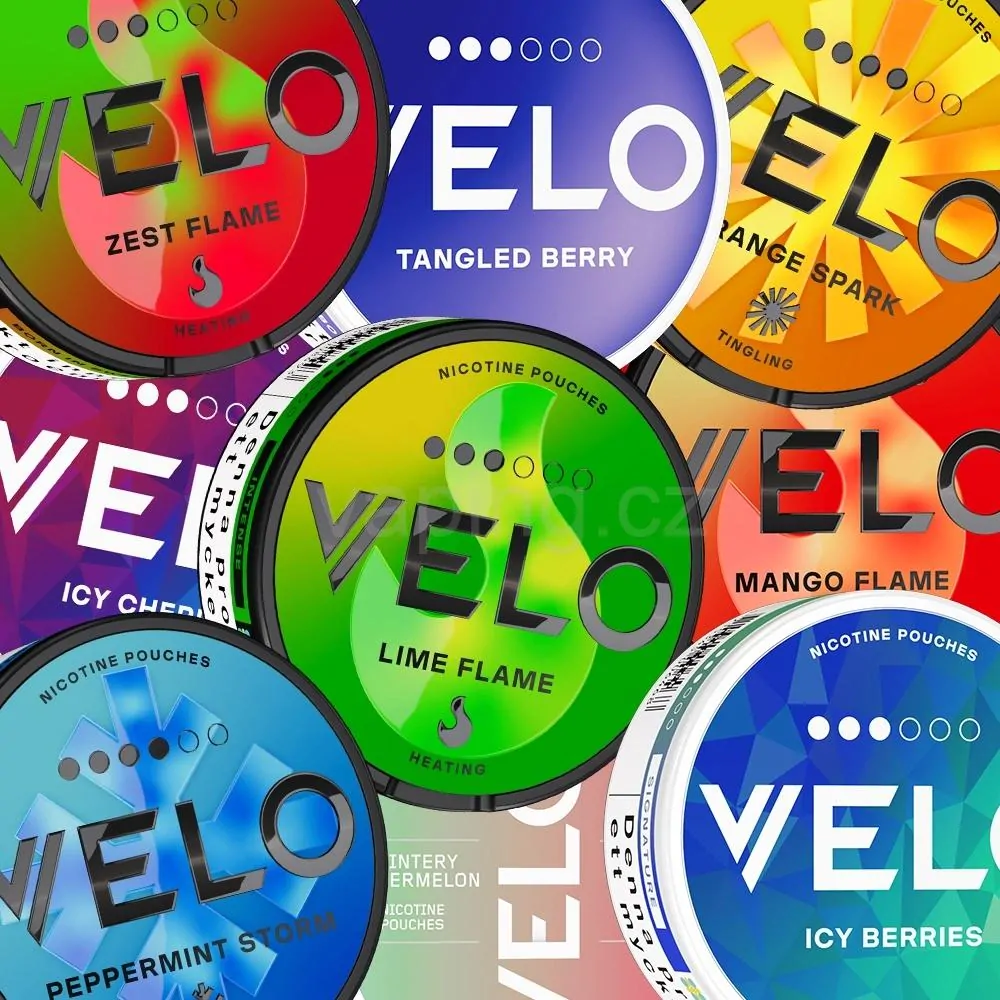 4x VELO nikotinové sáčky EUCALYPTUS STORM + 3 další