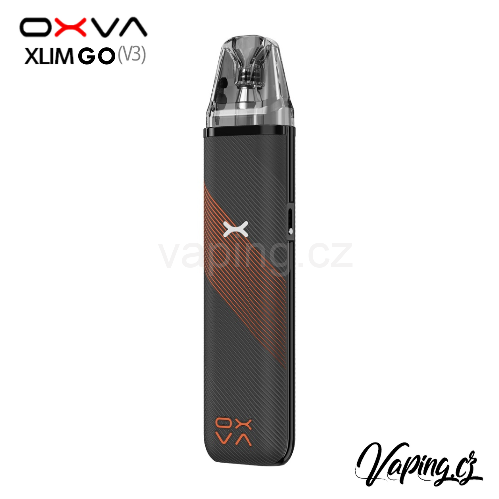oxva xlim go striped orange Oxva Xlim Go
