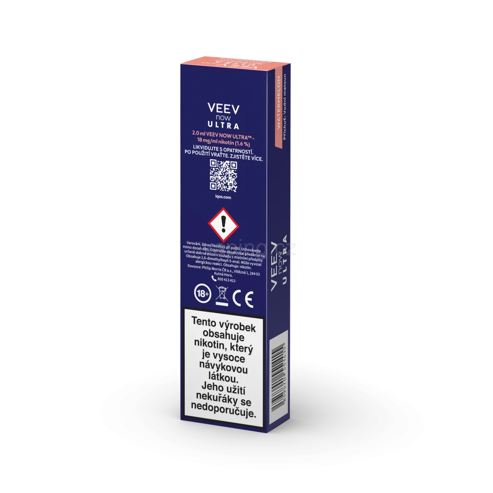 VEEV NOW ULTRA Watermelon (vodní meloun) 18mg