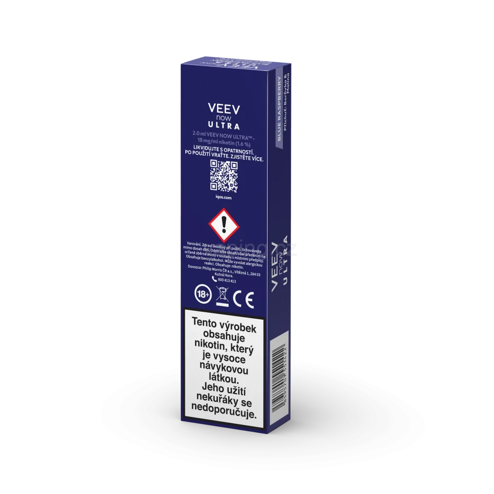 VEEV NOW ULTRA Grape (hroznové víno) 18mg
