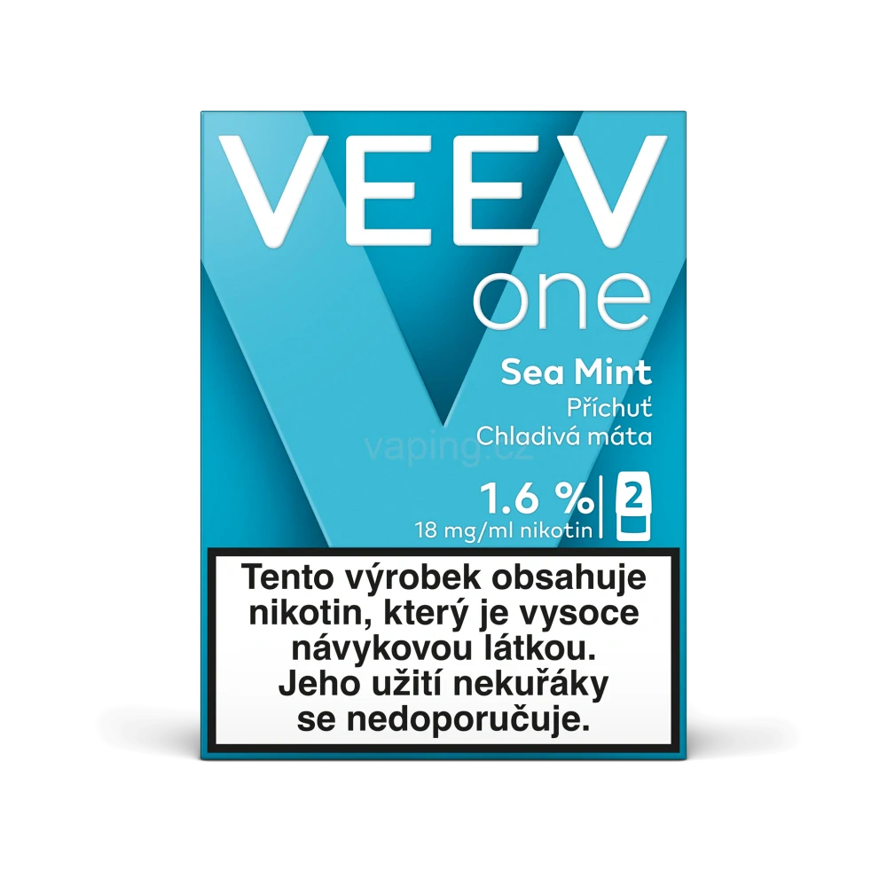 VEEV ONE náplně Sea Mint 18mg - 2ks