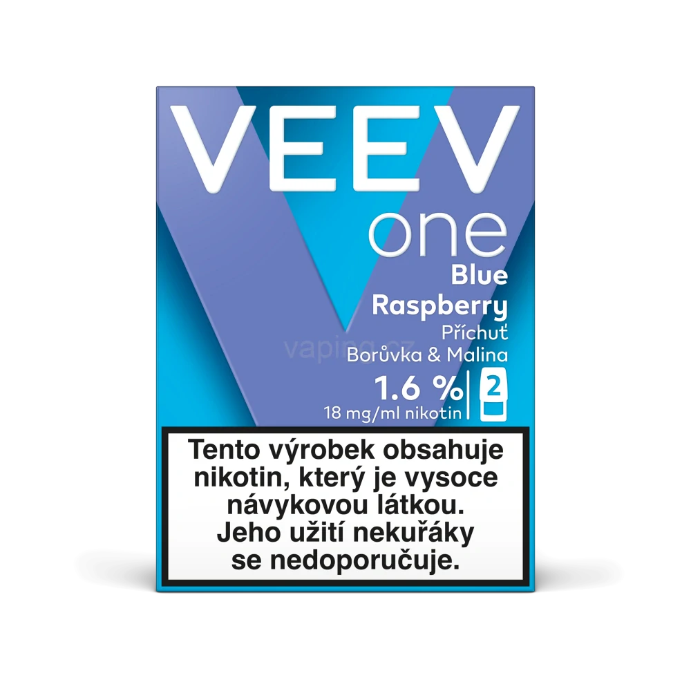 VEEV ONE náplně Blue Raspberry 20mg - 2ks