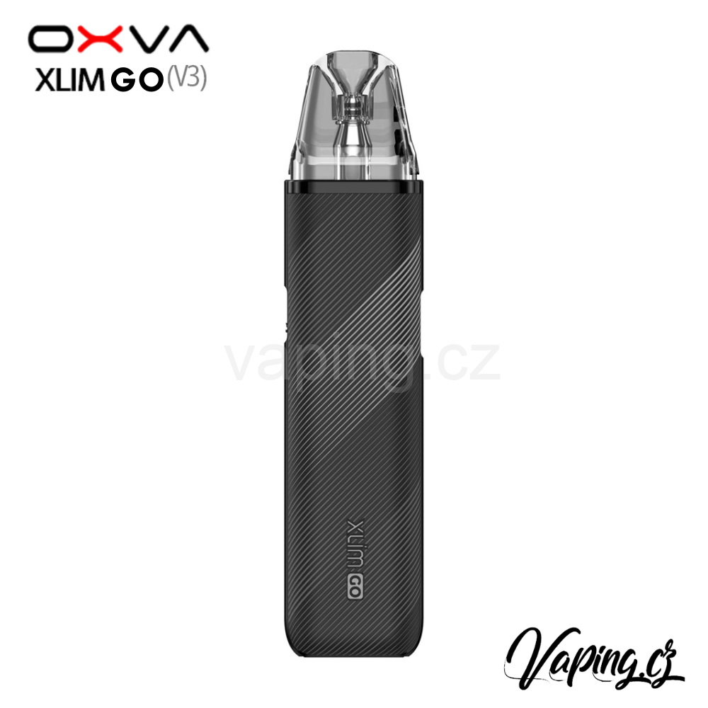 E-cigareta OXVA Xlim GO Striped Grey (pruhovaná šedá) 1000mAh