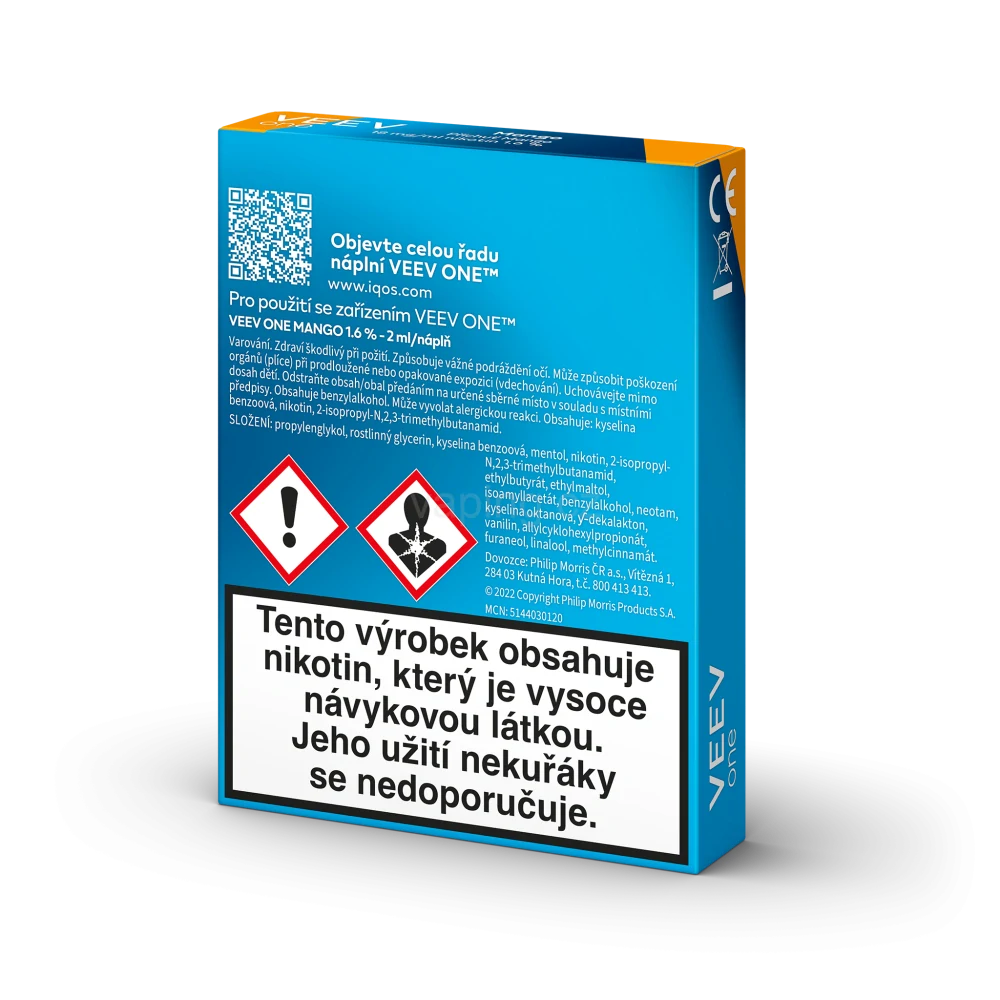 VEEV ONE náplně Mango 18mg - 2ks