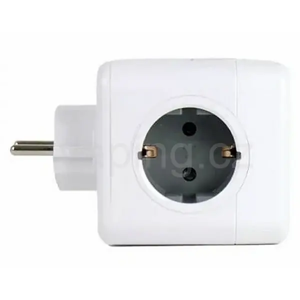 GVG Pro PowerCube rozbočovač 220V -> 2x USB-A 1x USB-C (bílá) 3,1A