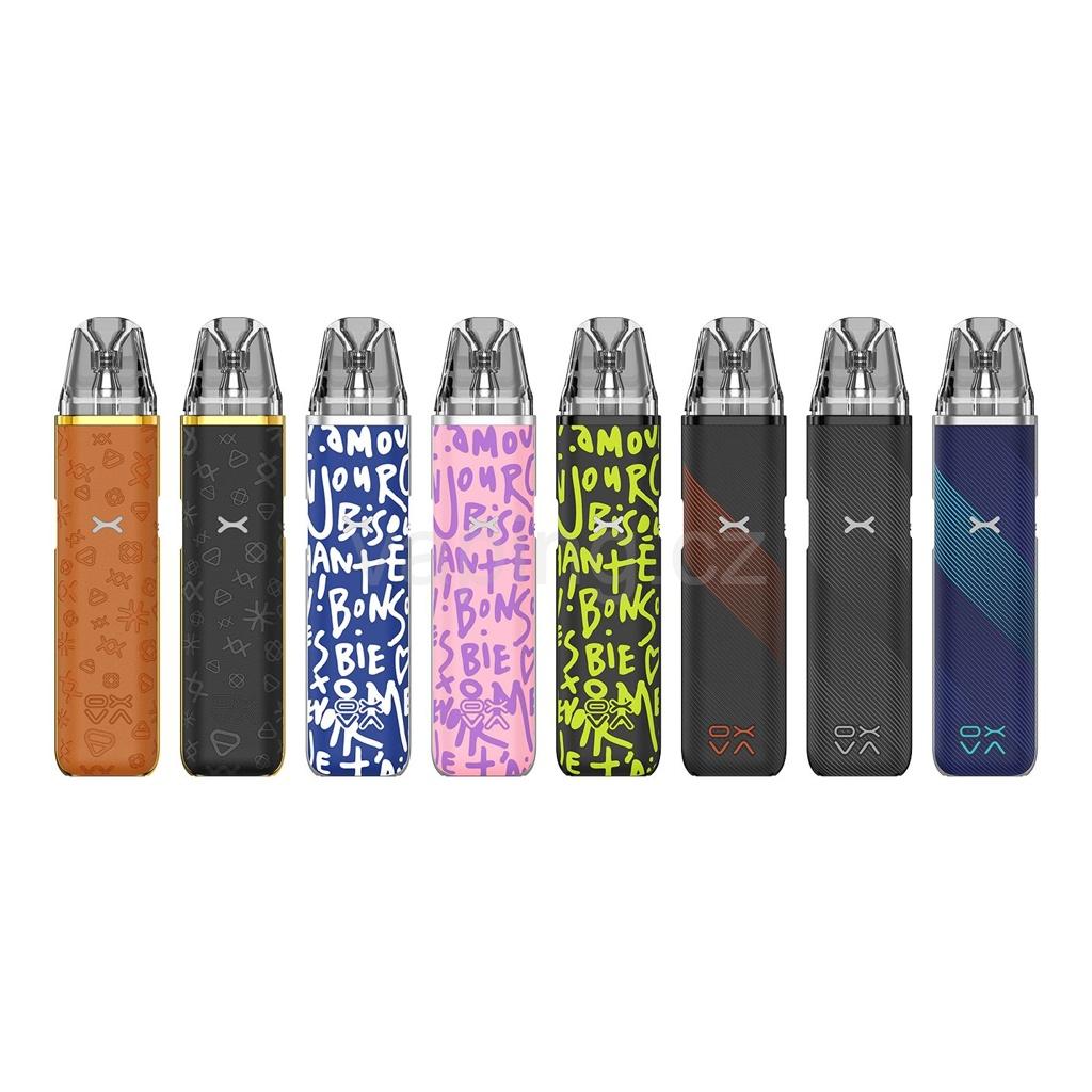 E-cigareta OXVA Xlim GO Striped Grey (pruhovaná šedá) 1000mAh