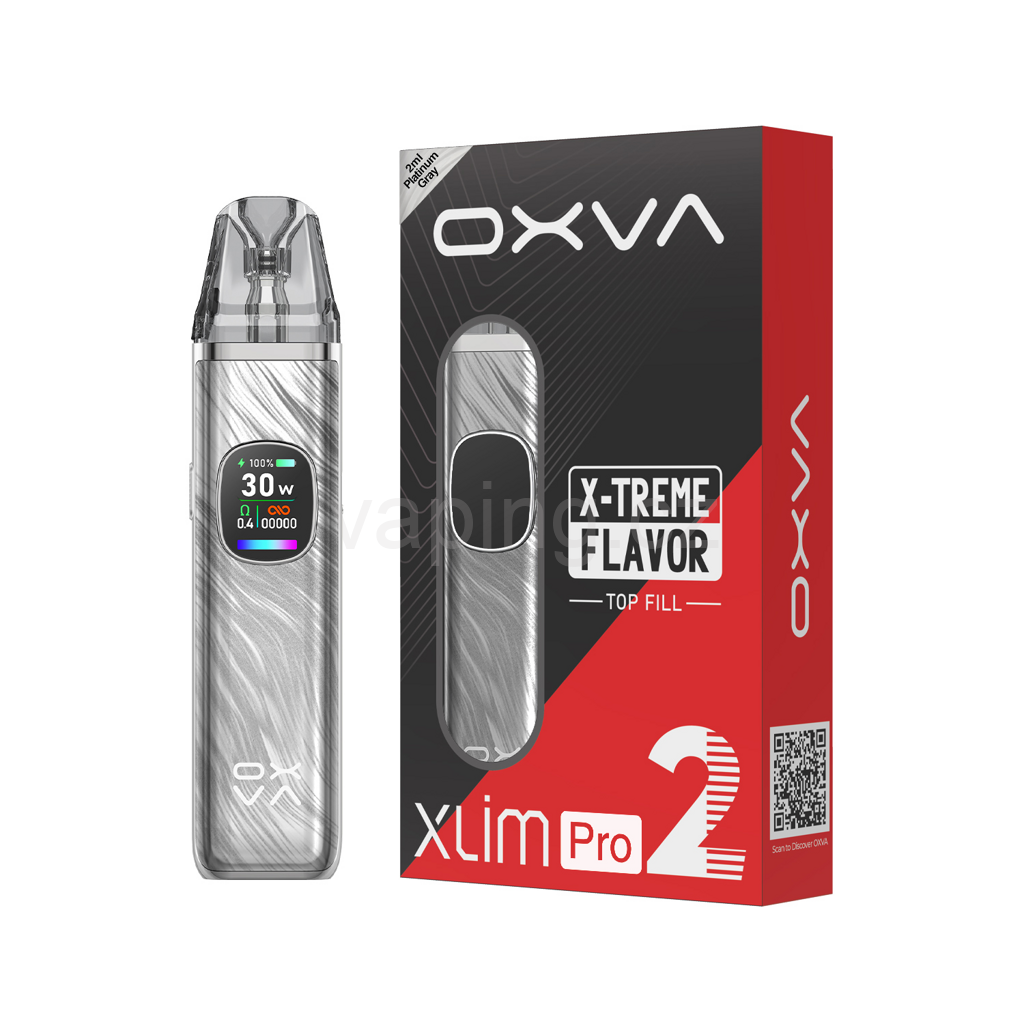 E-cigareta OXVA Xlim Pro 2 (Platinum Gray) 1300mAh
