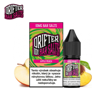 Liquid Drifter Bar Salts - APPLE PEACH 10mg (broskev a jablko) 10ml