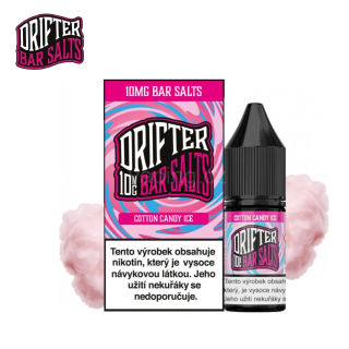 Liquid Drifter Bar Salts - COTTON CANDY ICE 10mg (ledová cukrová vata) 10ml