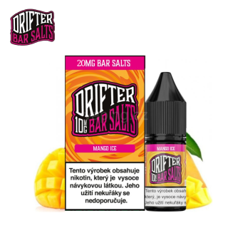 Liquid Drifter Bar Salts - MANGO ICE 20mg (ledové sladké mango) 10ml