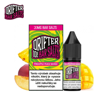 Liquid Drifter Bar Salts - PINEAPPLE PEACH MANGO 20mg (mix ananasu, broskve a manga) 10ml