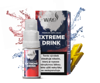 Way to Vape e-liquid EXTREME DRINK (energetický nápoj) 10ml/18mg