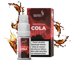 Way to Vape e-liquid COLA (cola nápoj) 10ml/18mg