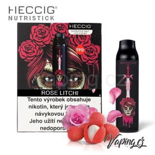 Heccig NUTRISTICK DV2 start kit - ROSE LITCHI (růže a liči) 15mg 