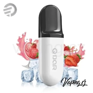 Joyetech Q BAR - STRAWBERRY ICE CREAM (jahodová zmrzlina) 17mg