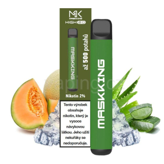 Maskking High 2.0 jednorázová e-cigareta ALOE MELON ICE (aloe s melounem) 20mg
