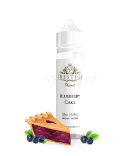 Aroma PRESTIGE Shake & Vape BLUEBERRY CAKE (borůvkový koláč) 10ml/60ml