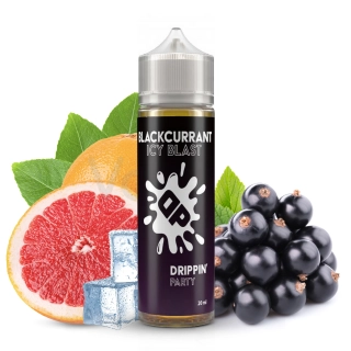 Drippin Party aroma BLACKCURRANT ICY BLAST (chladivý černý rybíz a grapefruit) 10/60ml Shake&Vape