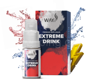 Way to Vape e-liquid EXTREME DRINK (energetický nápoj) 10ml/0mg