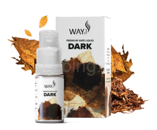 Way to Vape e-liquid DARK WAY (tabák s ořechy) 10ml/0mg