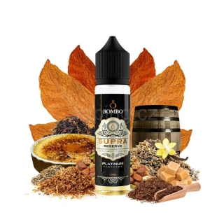 BOMBO Platinum aroma SUPRA RESERVE (sladký tabák s karamelem) 60/15ml