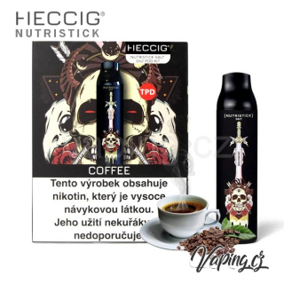 Heccig NUTRISTICK DV2 start kit - COFFEE (sladká káva se smetanou) 15mg 