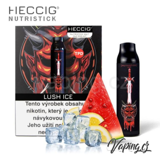 Heccig NUTRISTICK DV2 start kit - LUSH ICE (ledový meloun) 15mg 