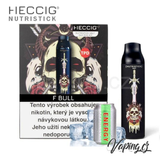 Heccig NUTRISTICK DV2 start kit - F BULL (energetický nápoj) 15mg 