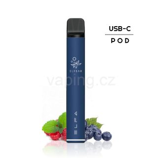 ELFA Elfbar USB Start Kit - BLUEBERRY SOUR RASPBERRY (borůvka a kyselé maliny) 20mg