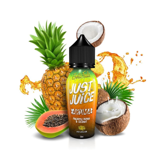 Just Juice aroma PINEAPPLE, PAPAYA & COCONUT (ananas, papája & kokos) 60/10ml