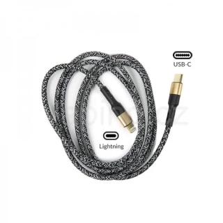 USB kabel nabíjecí USB-C > Lightning (1,2m) 20W