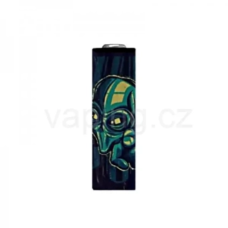 Smršťovací folie pro baterie 18650 s potiskem (Alien) 1ks